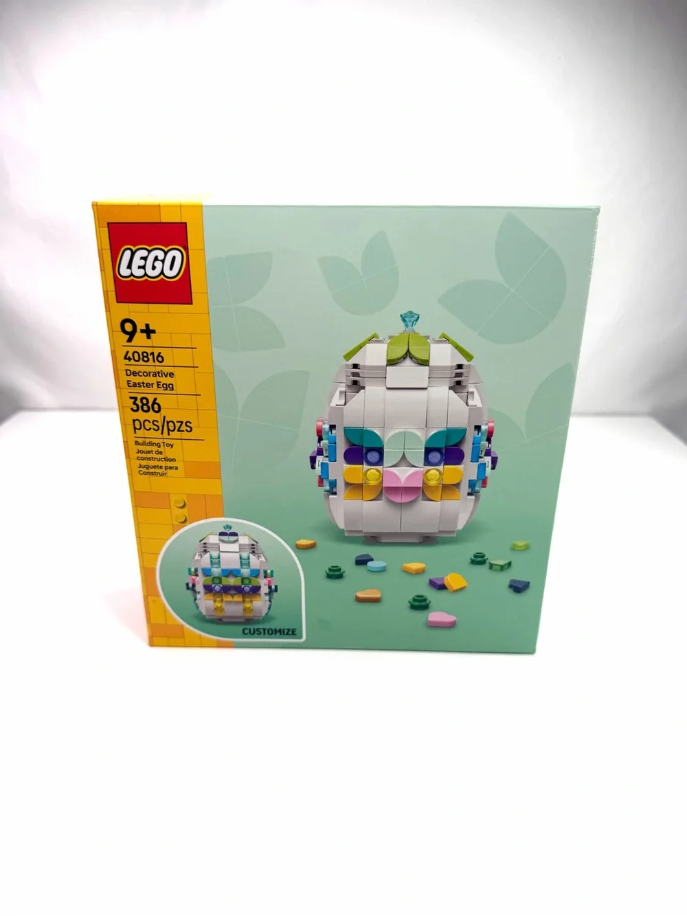 LEGO Colorful Decorative Easter Egg 40816 Set